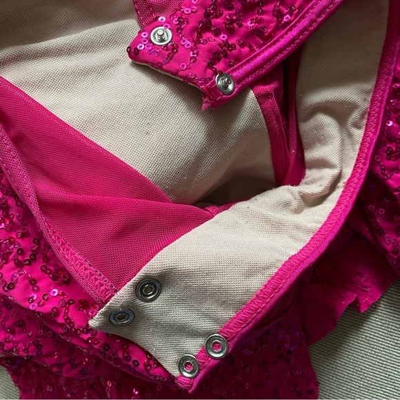 Weissman Crazy What Love Can Do 14913 Sequin Jazz Solo Dance Ice Skating Costume - Picture 11 of 12